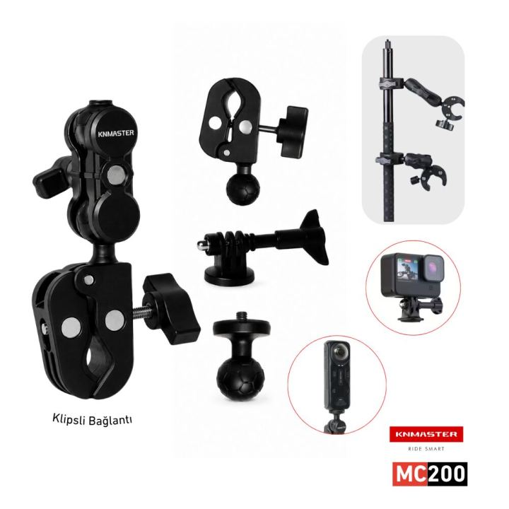 Knmaster MC-200 Çift Bağlantılı Kamera Aparatı