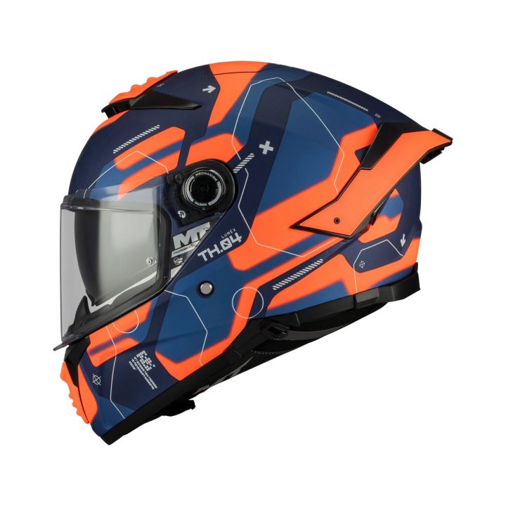 MT FF118BSV Thunder 4 R SV Lumex C24 Matt Full Face Motosiklet Kaskı