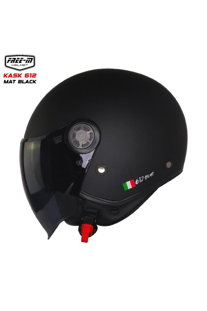 Free-M Matt Black Kask